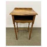 VINTAGE TELEPHONE TABLE WITH NO CHAIR