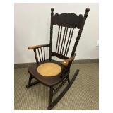 PRESSED BACK ROCKER