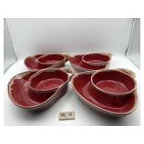 4 SOUP AND SANDWICH OR CHIP AND DIP DISHES