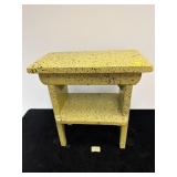 SMALL SPLATTER PAINTED STOOL