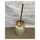 ANTIQUE 3 GALLON BUTTER CHURN