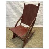 SMALL WOODEN ROCKER
