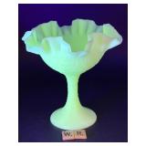 VINTAGE FENTON CUSTARD URANIUM GLASS