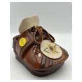 SIGNED HOLLY -  POTTERY SHOE