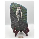 SIGNED BETH ZWICKER -  PAINTED ROCK