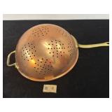 VINTAGE SOLID COPPER COLANDER