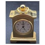 MINI BRASS CARRIAGE CLOCK
