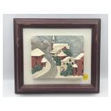 MARIO CYR - REPRODUCTION OF TILE CARVING