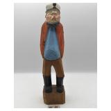 HAND CARVED SEA CAPTAIN