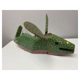 LEO NAUGLER FOLK ART HANGING FISH