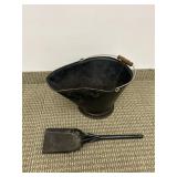 COAL SKUTTLE + SHOVEL