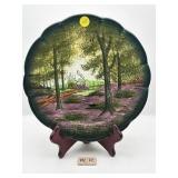 VINTAGE GERMAN HAND PAINTED PLATE