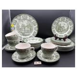 SELECTION OF ENGLISH IRONSTONE TABLEWARE