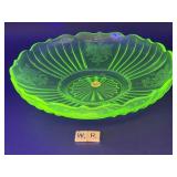 VINTAGE URANIUM FRUIT BOWL