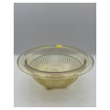 VINTAGE FEDERAL GLASS GOLDEN GLOW BOWL
