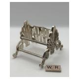SILVER PLATED KNIFE REST