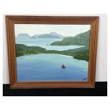 ORIGINAL SIGNED - OIL ON BOARD