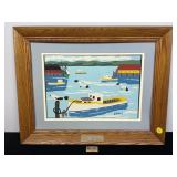 MAUD LEWIS HAND CUT SILK SCREEN PRINT