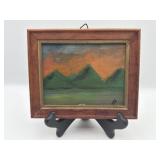 ORIGINAL OIL ON BOARD - SIGNED