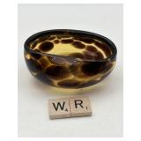 HAND BLOWN DISH