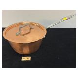 LAGOSTINA COPPER POT + LID