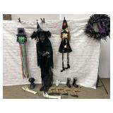 LARGE LOT OF OUTDOOR HALLOWEEN DECORATIONS