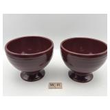 2 INDIGO NOODLE BOWLS