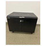 SAVN LOCKING METAL STORAGE CABINET