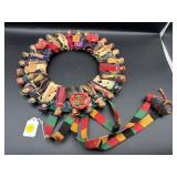 HAND-CRAFTED DOLL WREATH
