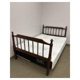 DOUBLE BED WITH FRAME & MATRESS NO BOX SPRING