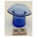 VINTAGE COBALT BLUE HAT