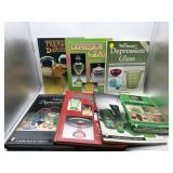7 REFERENCE BOOKS ON DEPRESSION GLASS COLLECTING