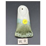 HAND MADE POTTERY WALL VASE