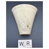 VILLAGE POTTERY WALL VASE