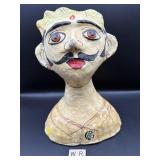 RAJSTHANI FOLK ART PAPER MACHE NOBELMAN STATUE