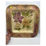 HAND PAINTED SERVING DISH