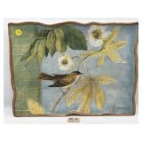 MODERN BIRD THEME SERVING TRAY