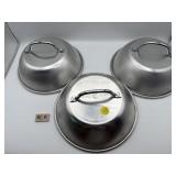3 NORDIC WARE INDOOR OUTDOOR DOME GRILL LIDS