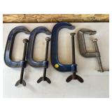 4 C CLAMPS