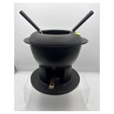 CAST IRON FONDU POT