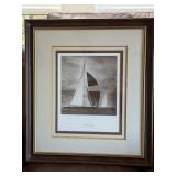 MICHEAL KAHN FRAMED PRINT