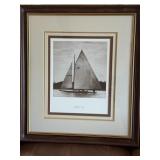 MICHAEL KAHN FRAMED PRINT