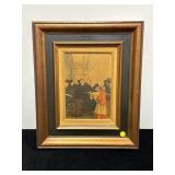 VINTAGE FRAMED PRINT - CHURCH COLLECTION
