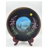 HAND PAINTED GOLD PAN -HATTIE NIELSEN