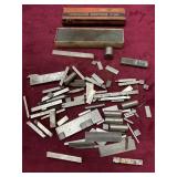 LATHE BITS AND SHARPENING STONE