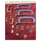 COLLECTION OF CLAMPS