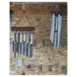 2 PAIRS OF WIND CHIMES