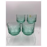 4 TIKI GLASSES