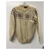 MACMILLAN 100% PURE WOOL SWEATER MADE IN SCOTLAND