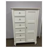 MODERN WHITE WARDROBE WITH DRAWERS